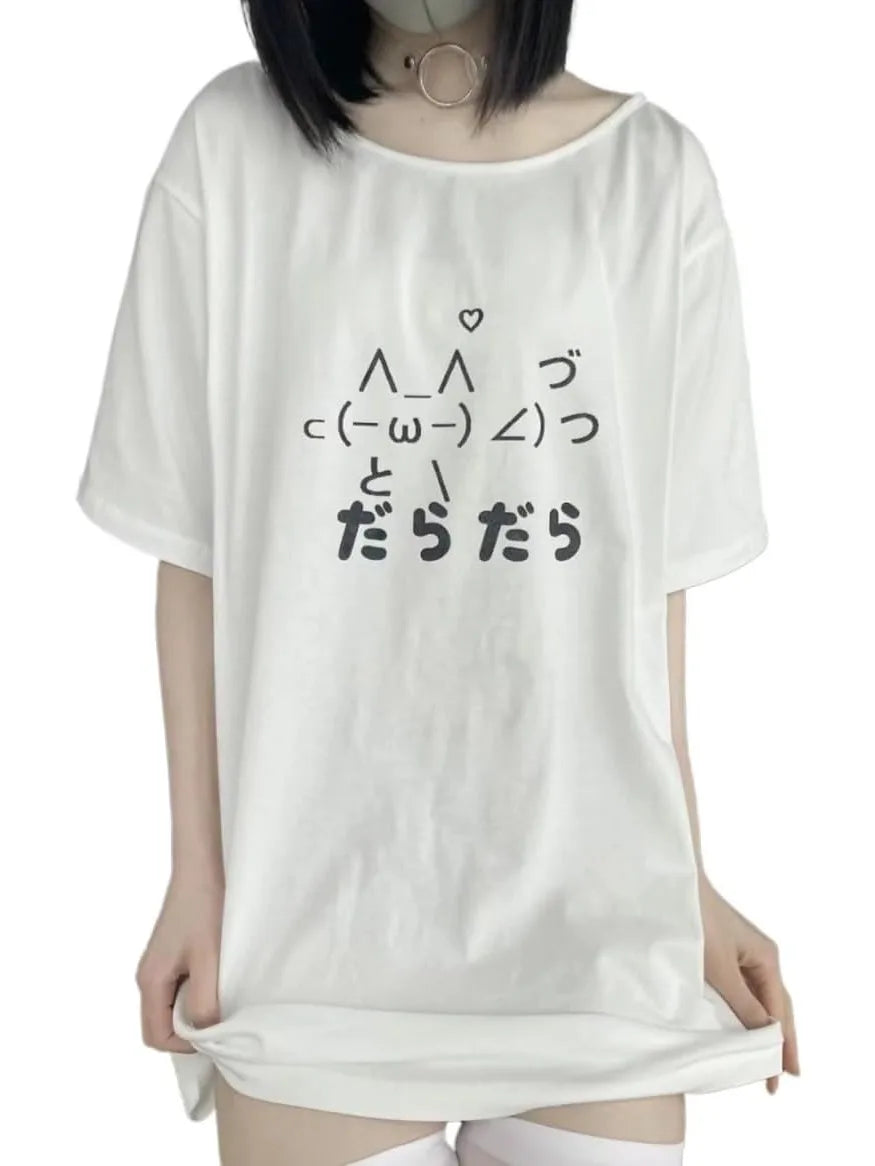 Cute Japanese Cartoon T-Shirt for Girl