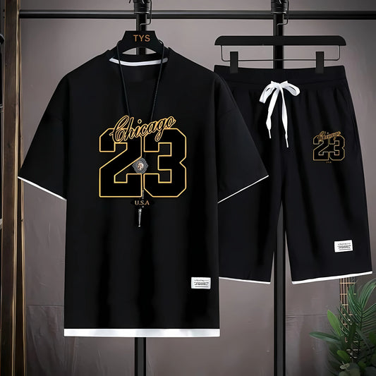 new men's set casual comfort