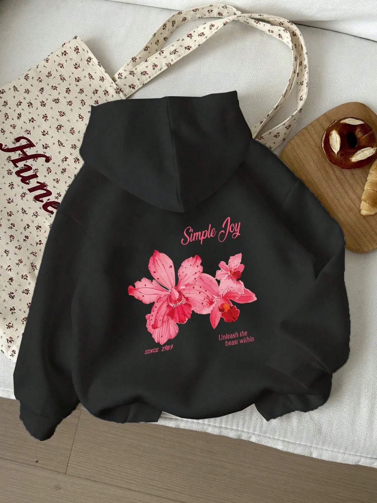 Frosted Leopard Hooded Jacket