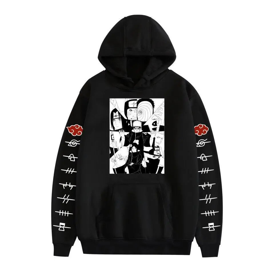 Naruto Akatsuki Cloud Hoodie